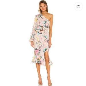 TEIEN MIDI DRESS IN PASTEL TEIEN